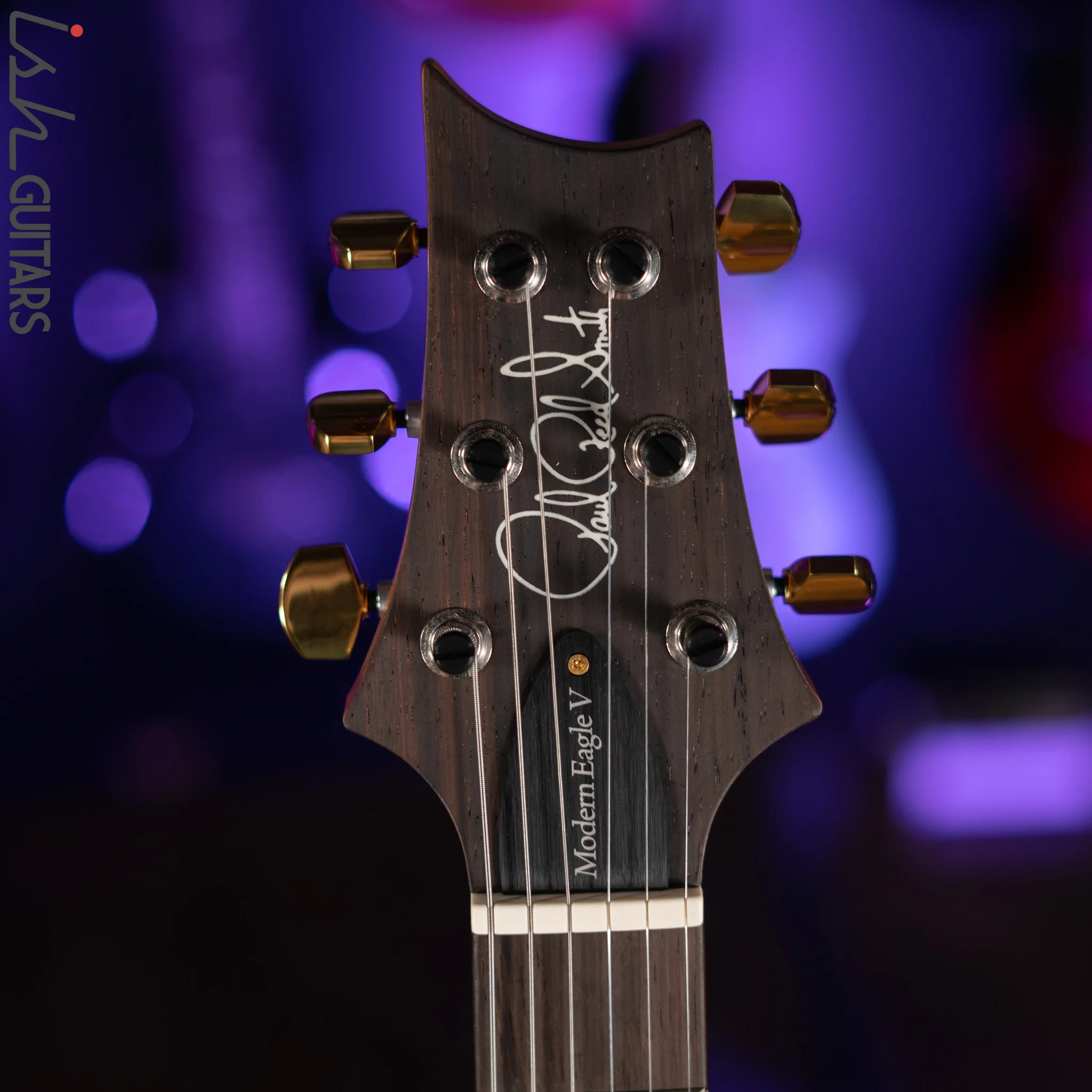 PRS Wood Library Modern Eagle V Opaque Seafoam Green Satin Brazilian Rosewood - Image 6
