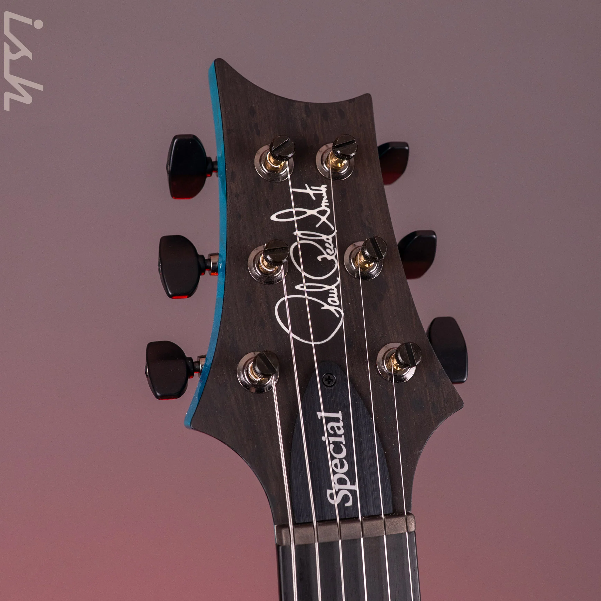 PRS Wood Library Special Semi-Hollow 10-Top Quilt Aquableux Custom Color - Image 8