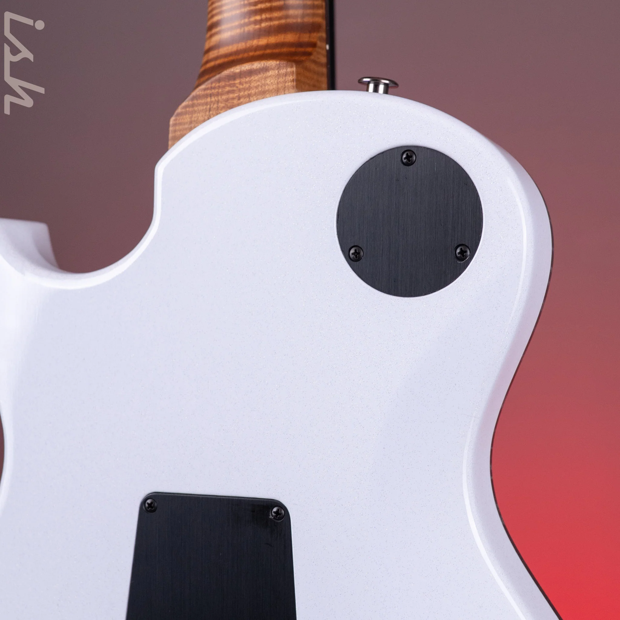 PRS Wood Library Tremonti Gloss White Stained Binding Roasted Maple Neck - Image 10
