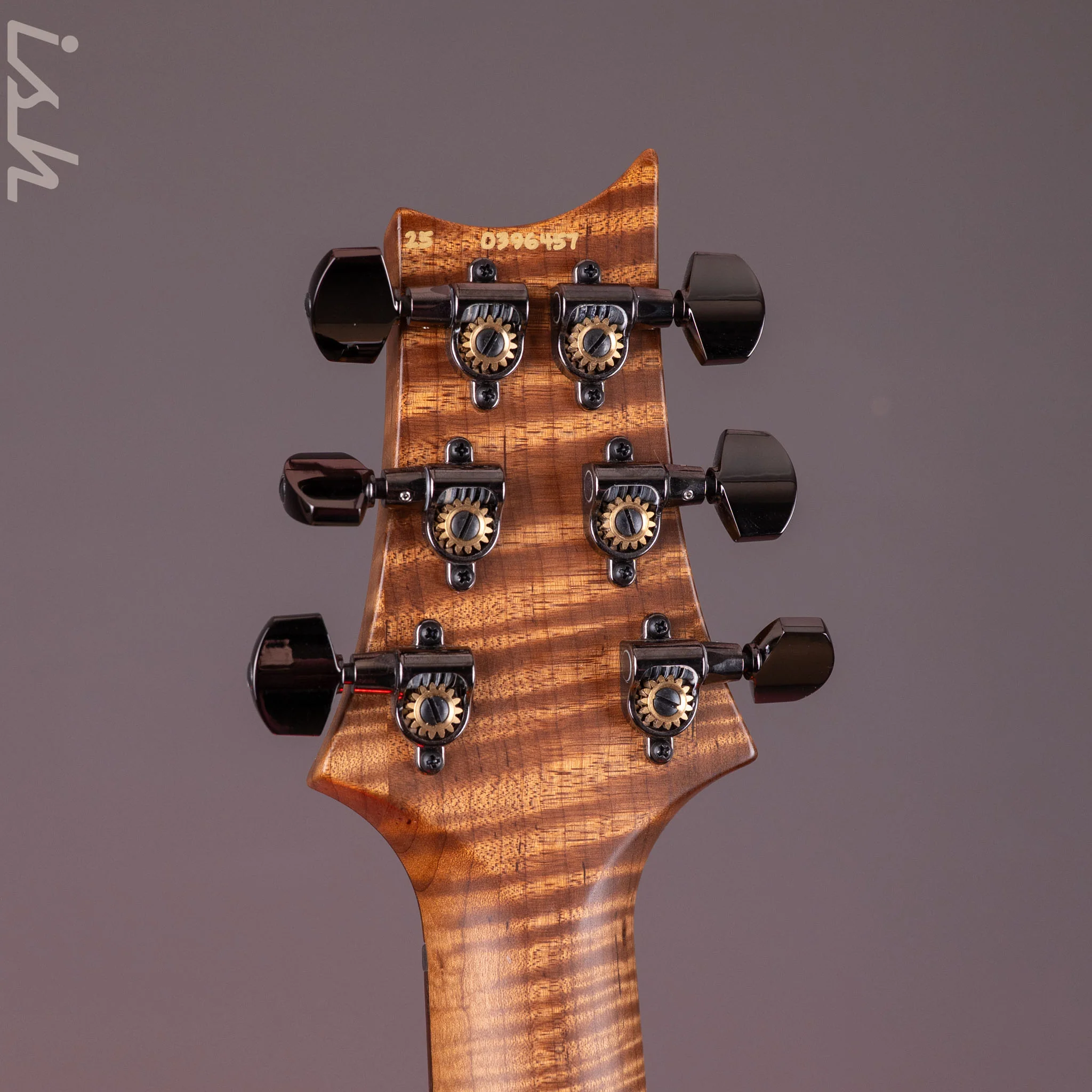 PRS Wood Library Tremonti Gloss White Stained Binding Roasted Maple Neck - Image 12
