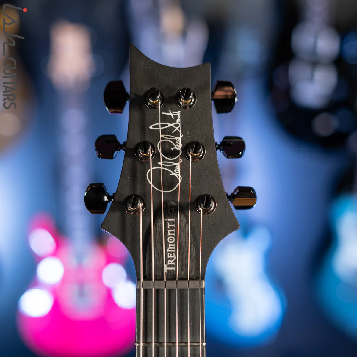 PRS Wood Library Tremonti Stoptail Violet Blue Burst 10 Top Quilt - Image 7