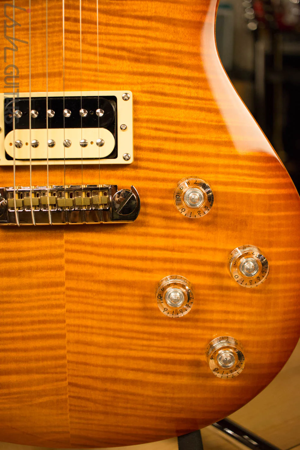 PRS 2017 SE Zach Myers Electric Guitar Vintage Sunburst - Image 4