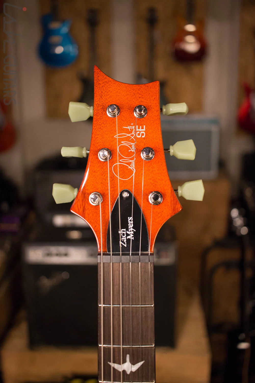 PRS 2017 SE Zach Myers Electric Guitar Vintage Sunburst - Image 5