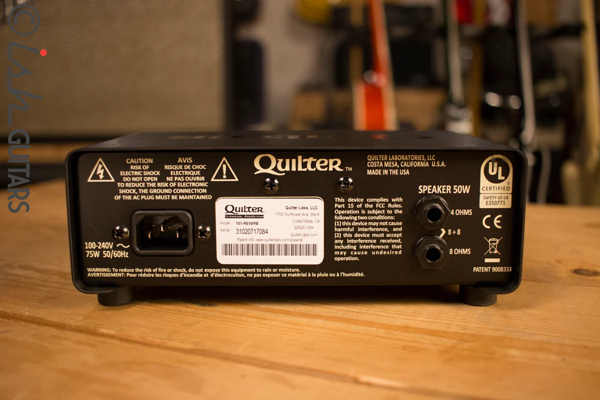 Quilter 101 Mini Reverb 50 Watt Lightweight Guitar Head - Image 3