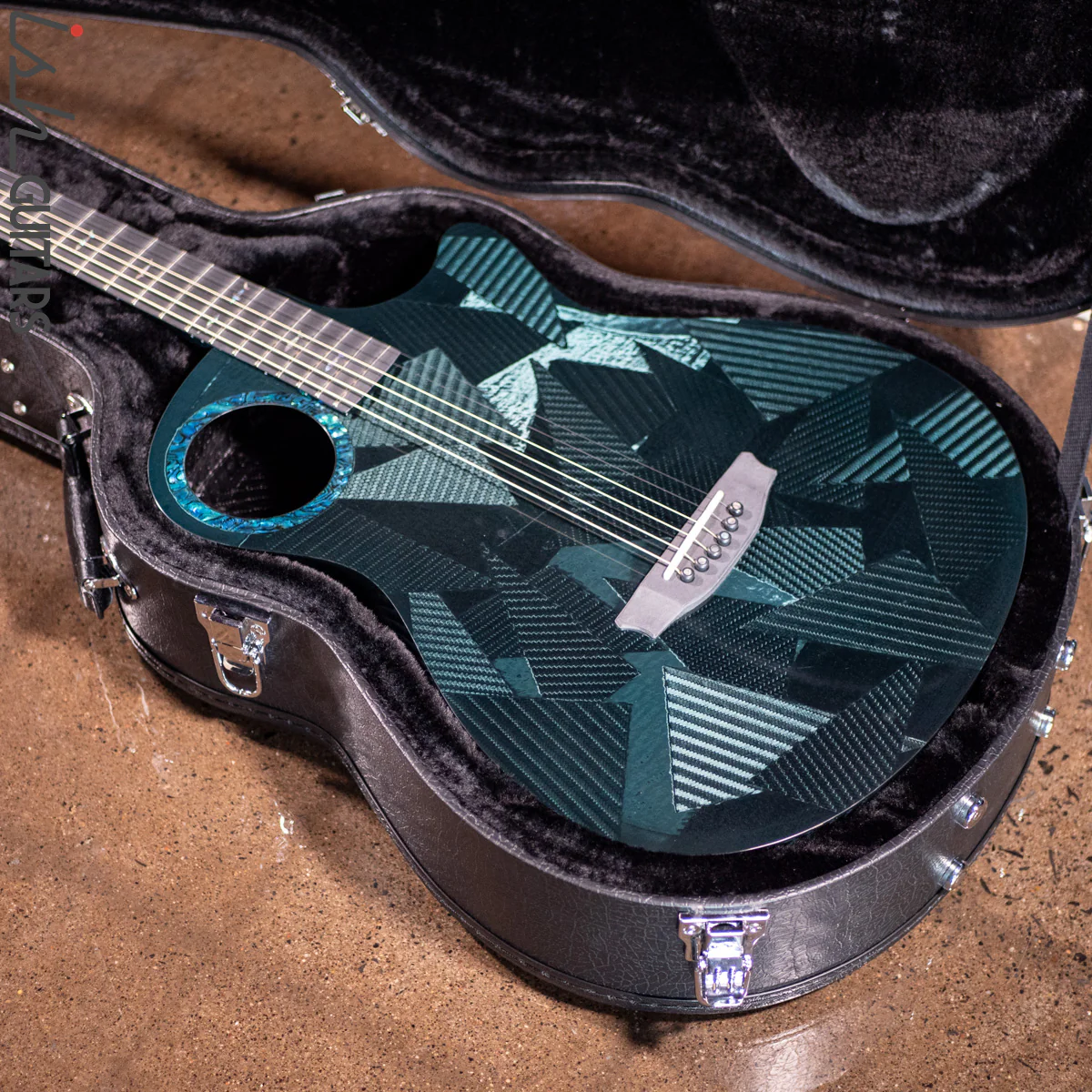 RainSong 25th Anniversary Black Ice Acoustic Guitar - Image 14