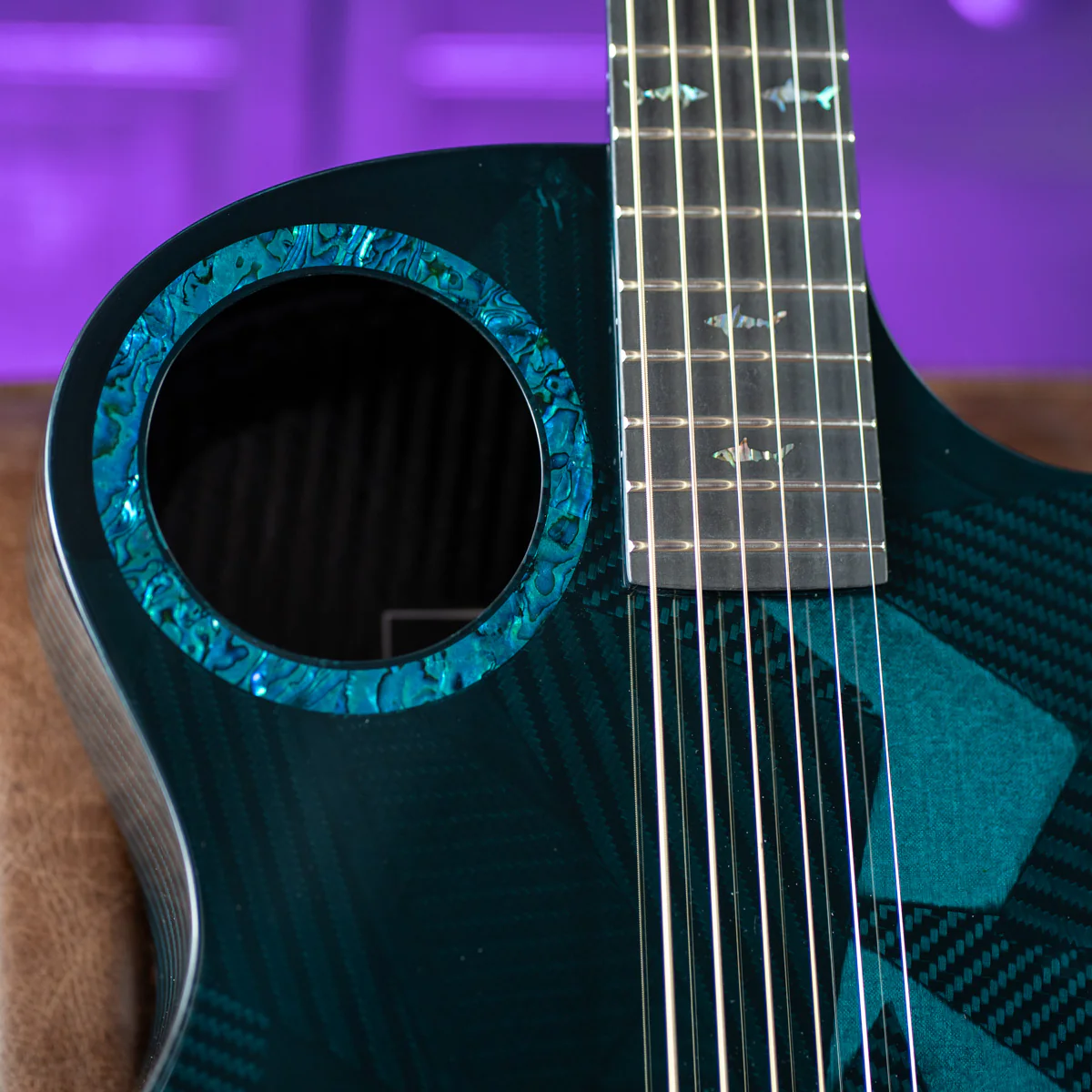 RainSong 25th Anniversary Black Ice Acoustic Guitar - Image 3