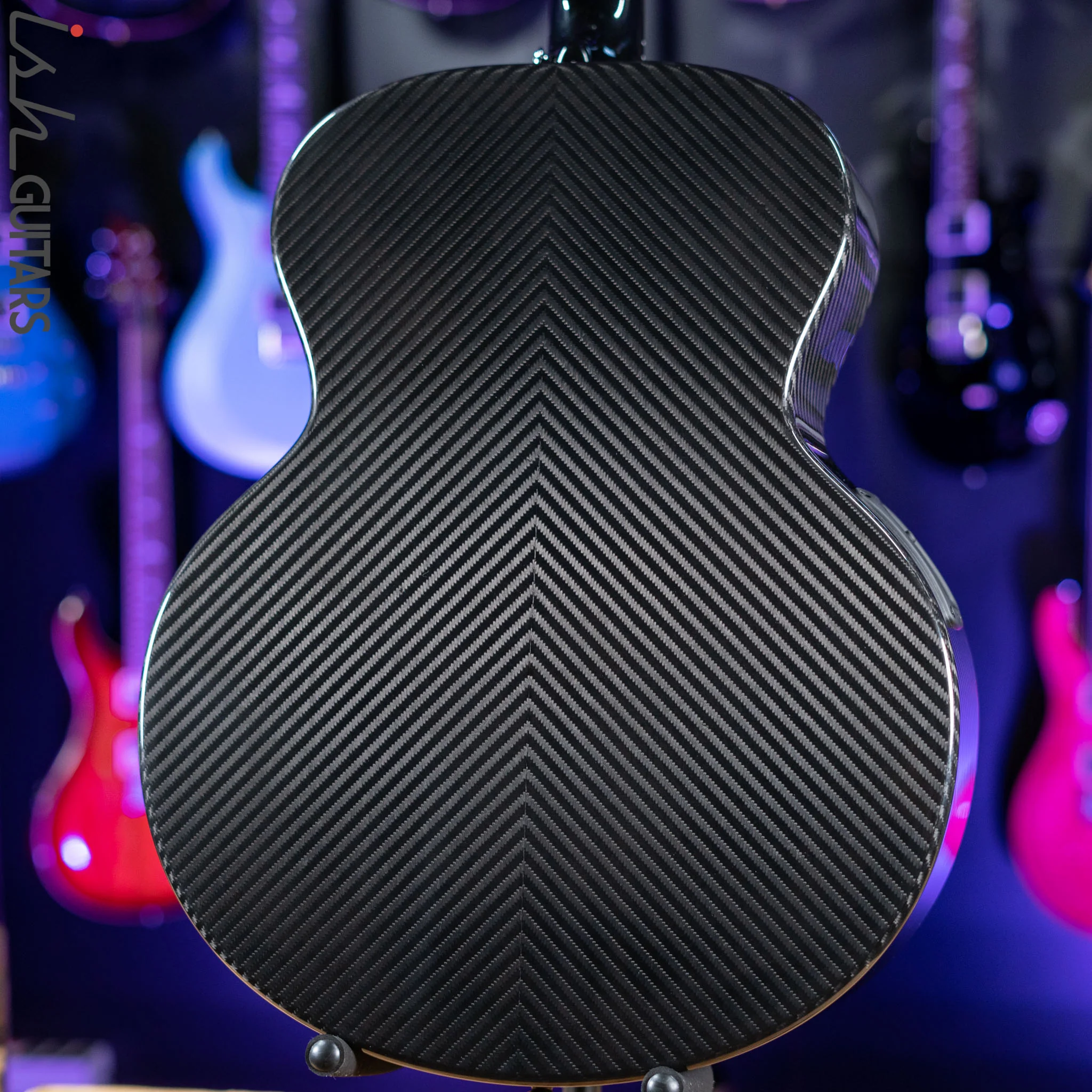 RainSong BI-JM4000N2 Baritone Acoustic Guitar Carbon Fiber Demo - Image 7