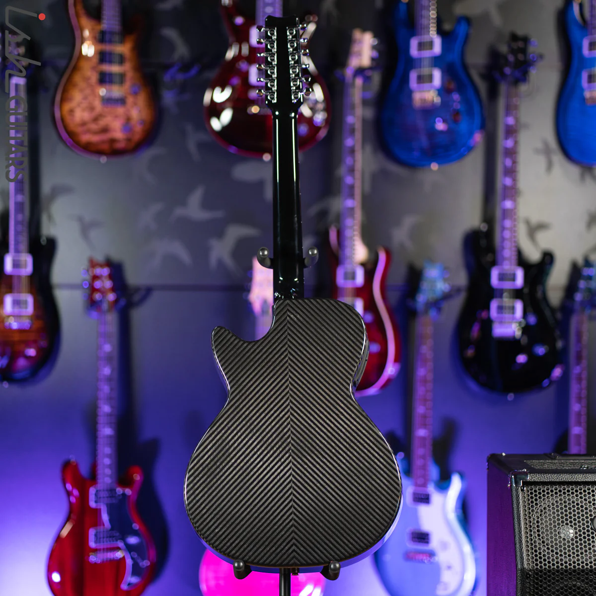 RainSong BI-W3000 12-String Acoustic Carbon Fiber Guitar - Image 7
