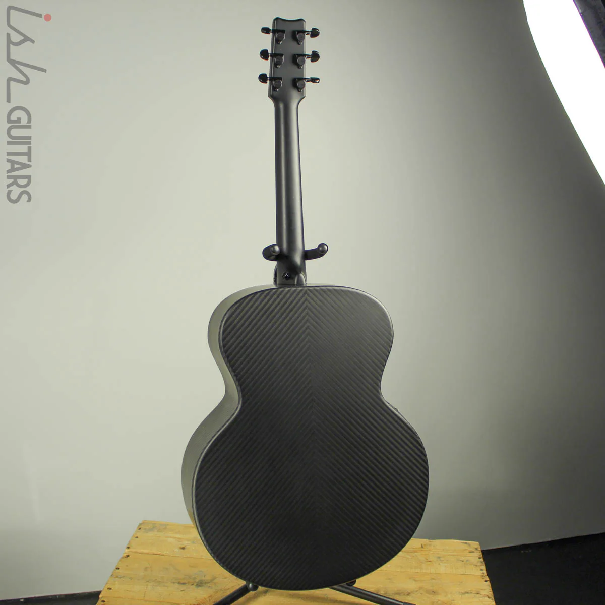 Rainsong CH-JM1000NS Concert Hybrid Jumbo Carbon Fiber Acoustic Guitar - Image 8
