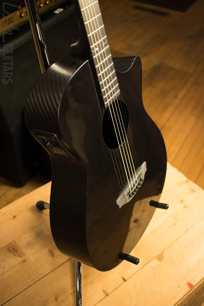 RainSong CH-OM1000NS Concert Hybrid Acoustic Electric Guitar - Image 3