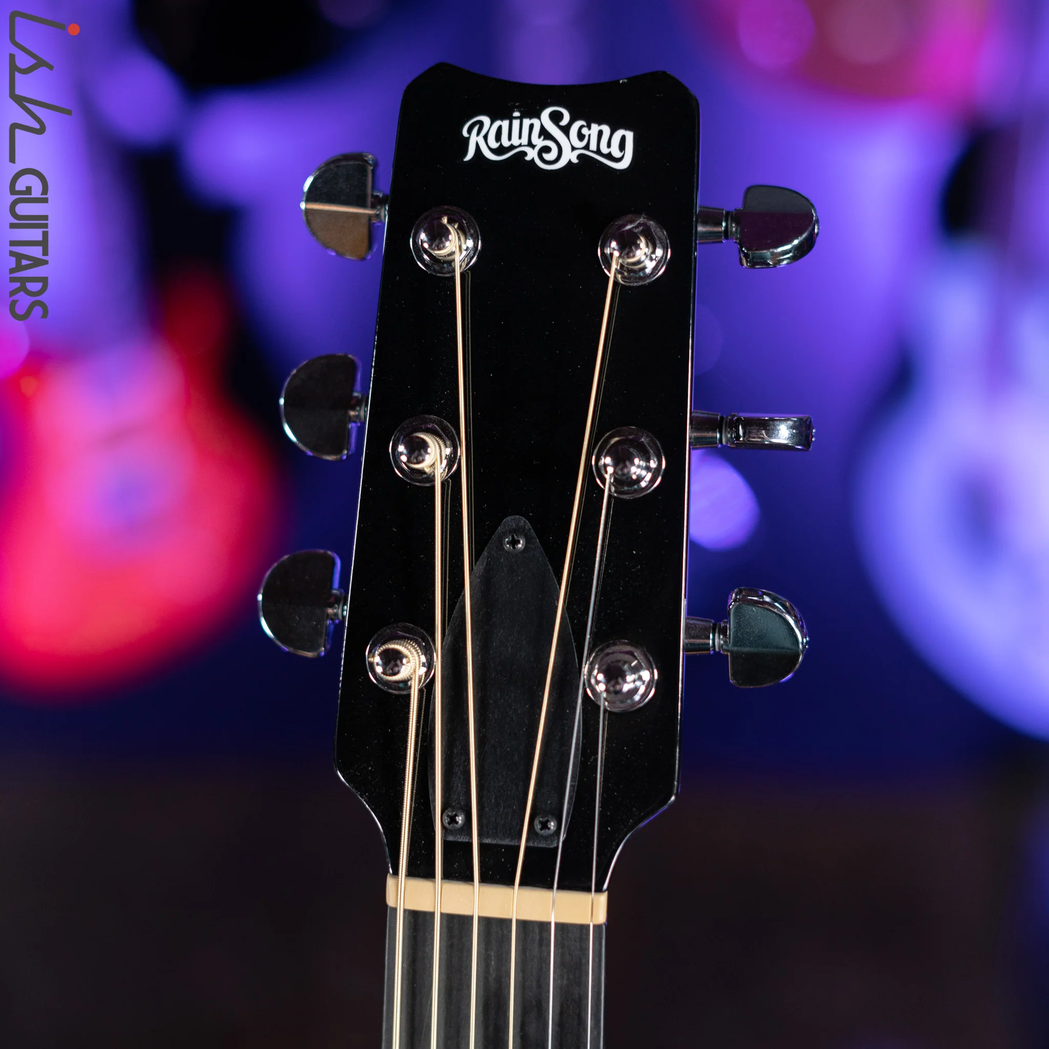RainSong V-DR1100N2 Vintage Series Dreadnought Carbon Fiber - Store Demo - Image 6