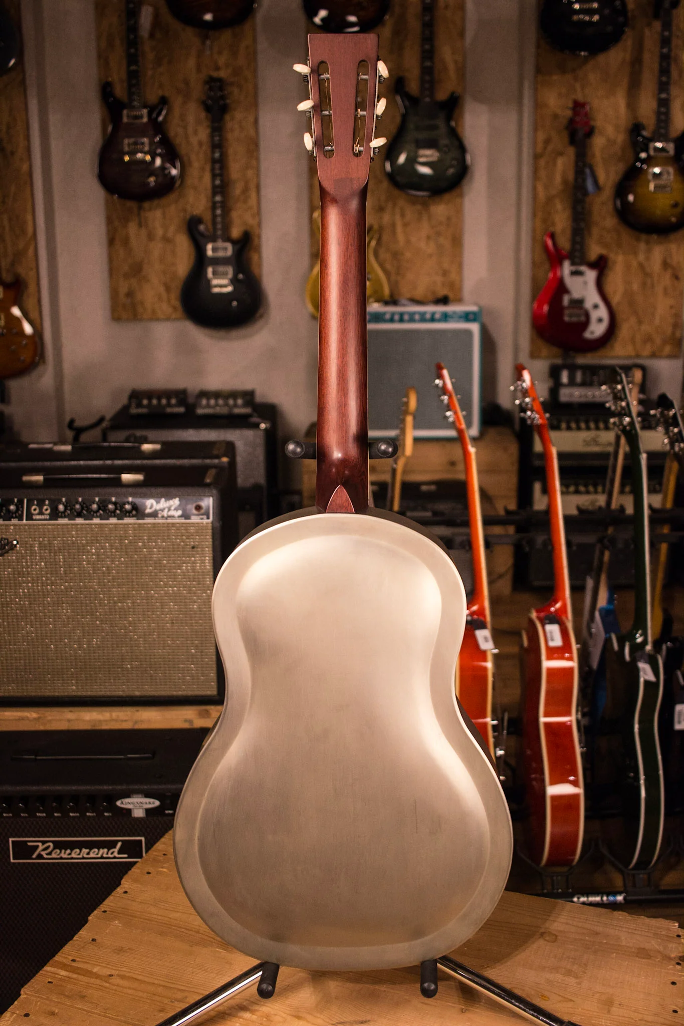 Republic Classic Tricone Resonator Aged Metal Body - Image 8