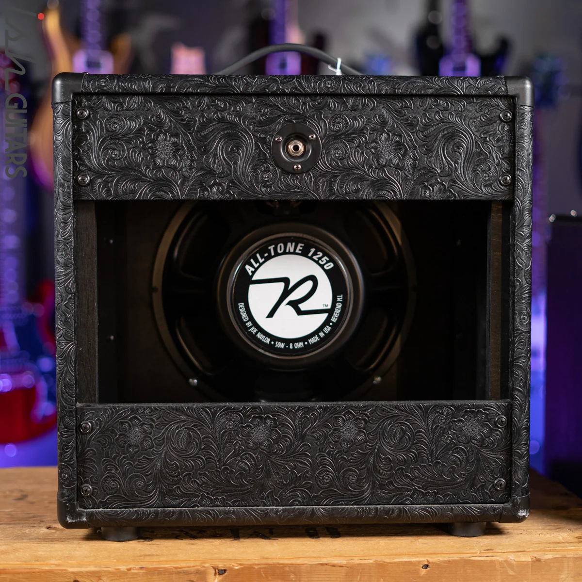 Reverend 1x12 112C Speaker Cabinet Black Paisley - Image 2