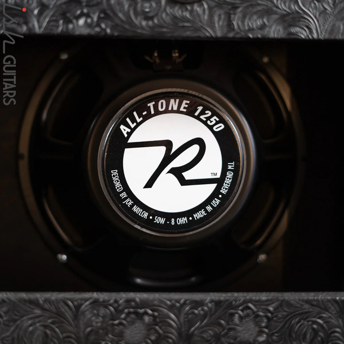 Reverend 1x12 112C Speaker Cabinet Black Paisley - Image 3