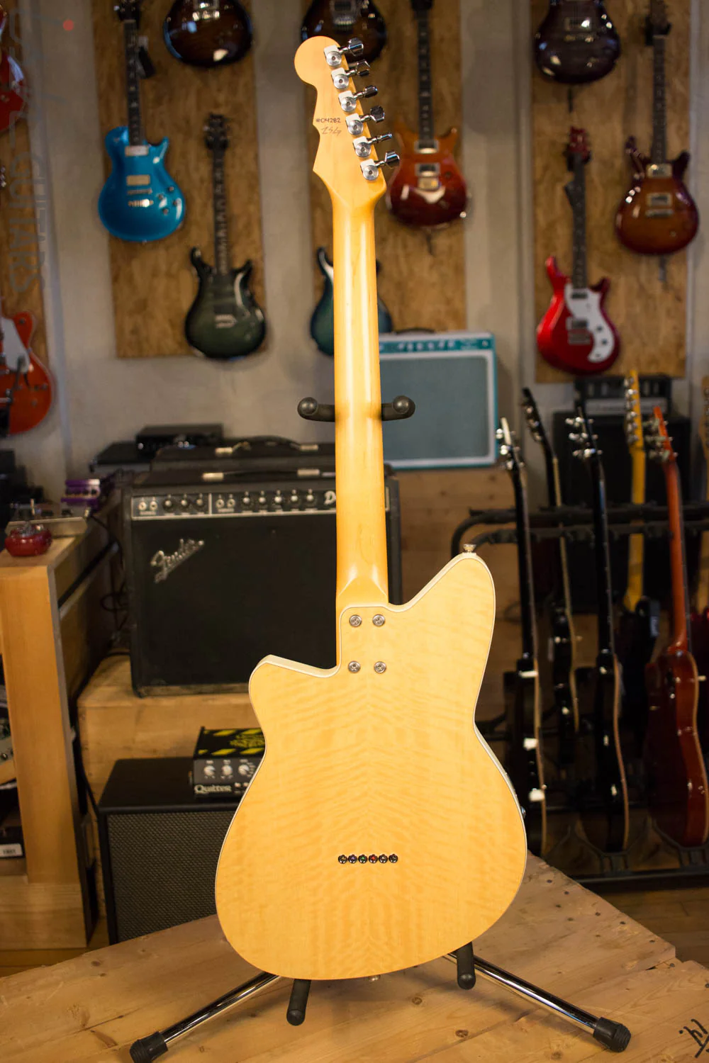 USA Reverend Rocco Guitar Faux Flamed Maple RARE - Image 8
