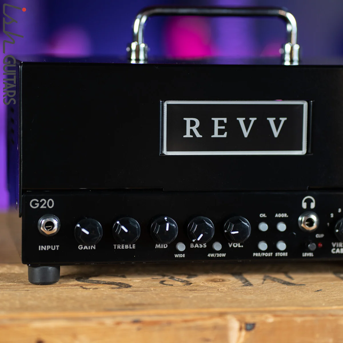 Revv G20 20W Guitar Amp Head Black - Image 2