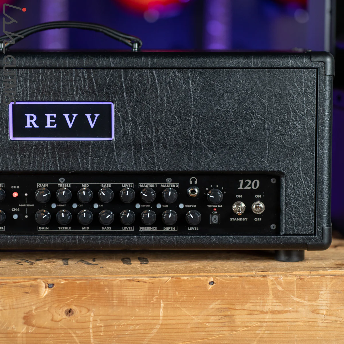 Revv Generator 120 MK3 120W Tube Amp Head Black - Image 3