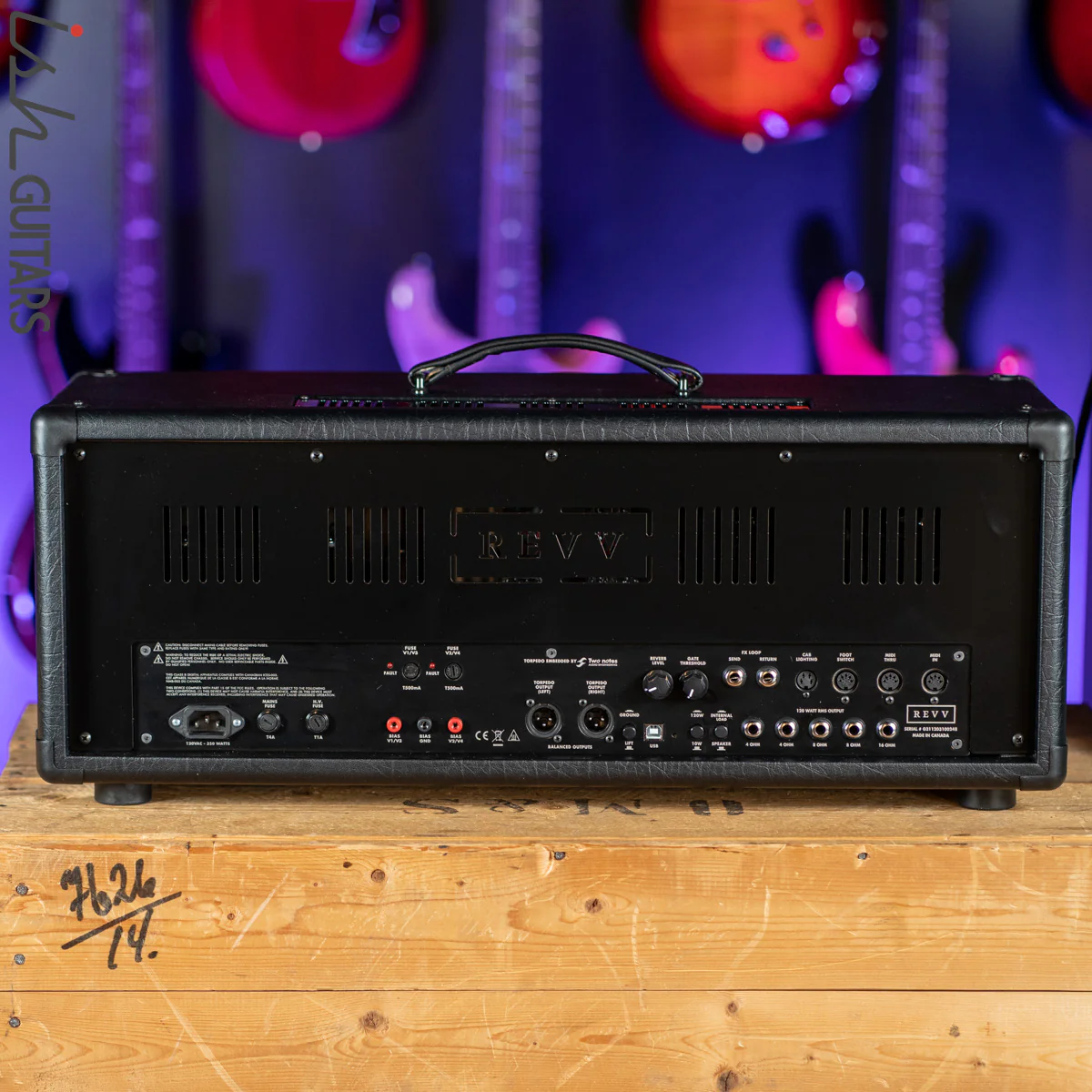 Revv Generator 120 MK3 120W Tube Amp Head Black - Image 4