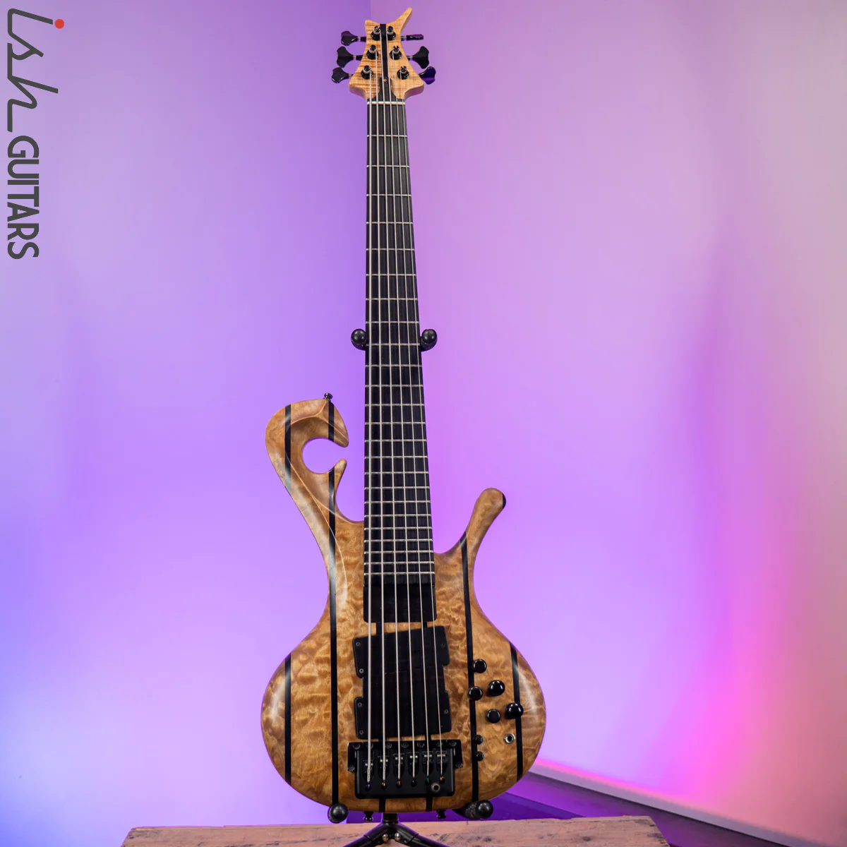 Ritter Okon 6 String Tremolo "Rainbow" Bass Guitar - Image 2