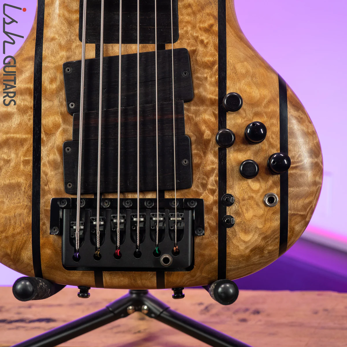 Ritter Okon 6 String Tremolo "Rainbow" Bass Guitar - Image 4