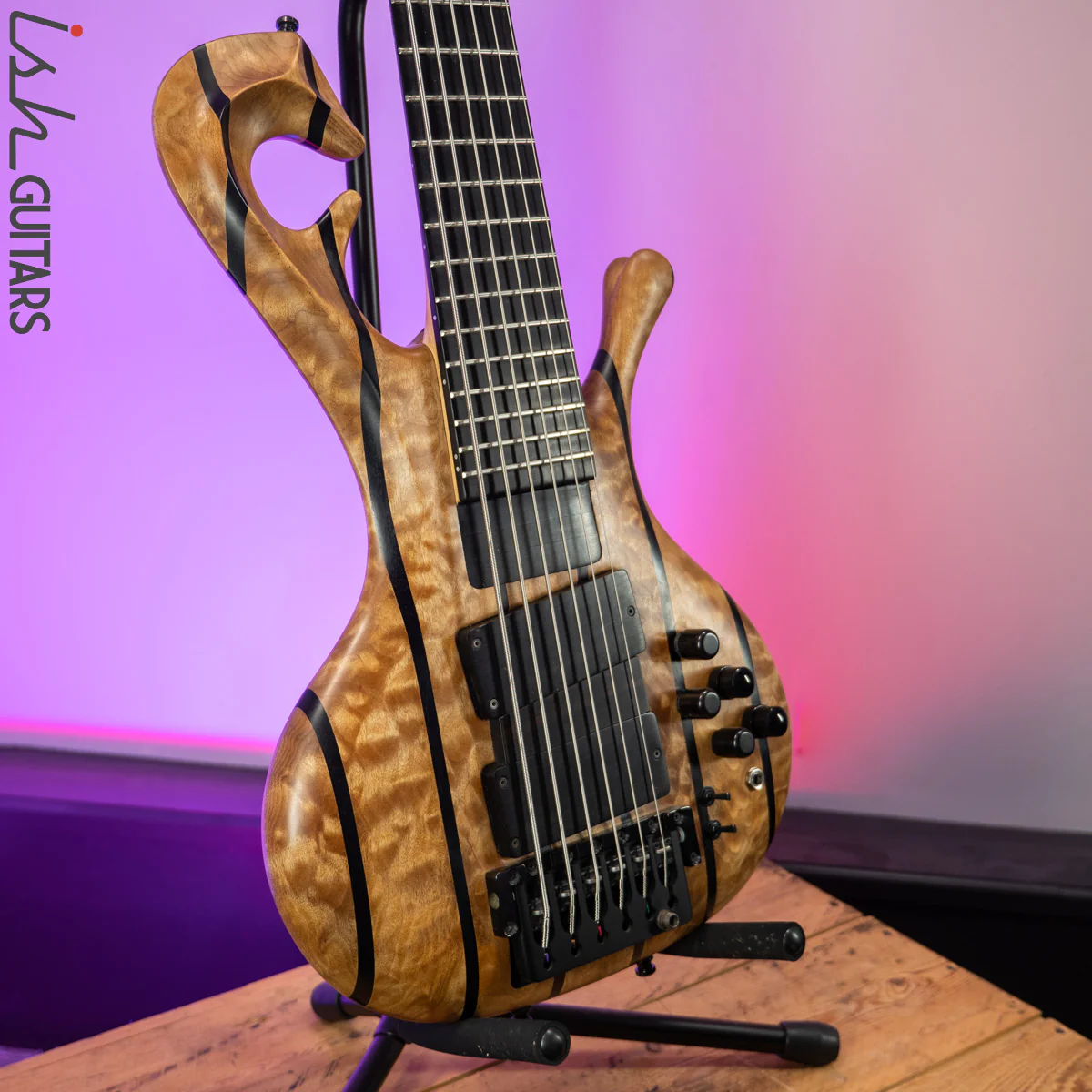 Ritter Okon 6 String Tremolo "Rainbow" Bass Guitar - Image 5