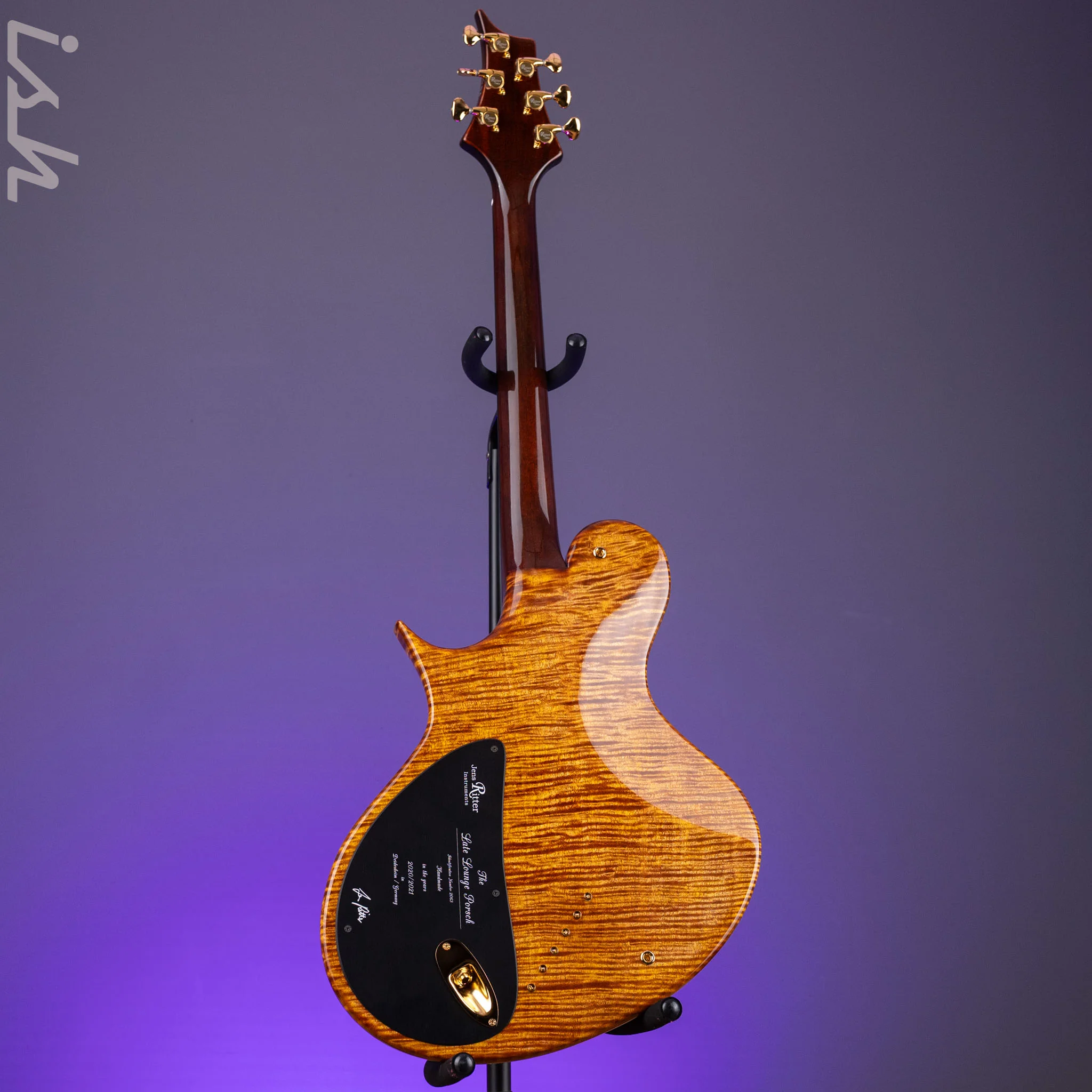 Ritter Porsch Flora Aurum Late Lounge Electric Guitar - Image 8