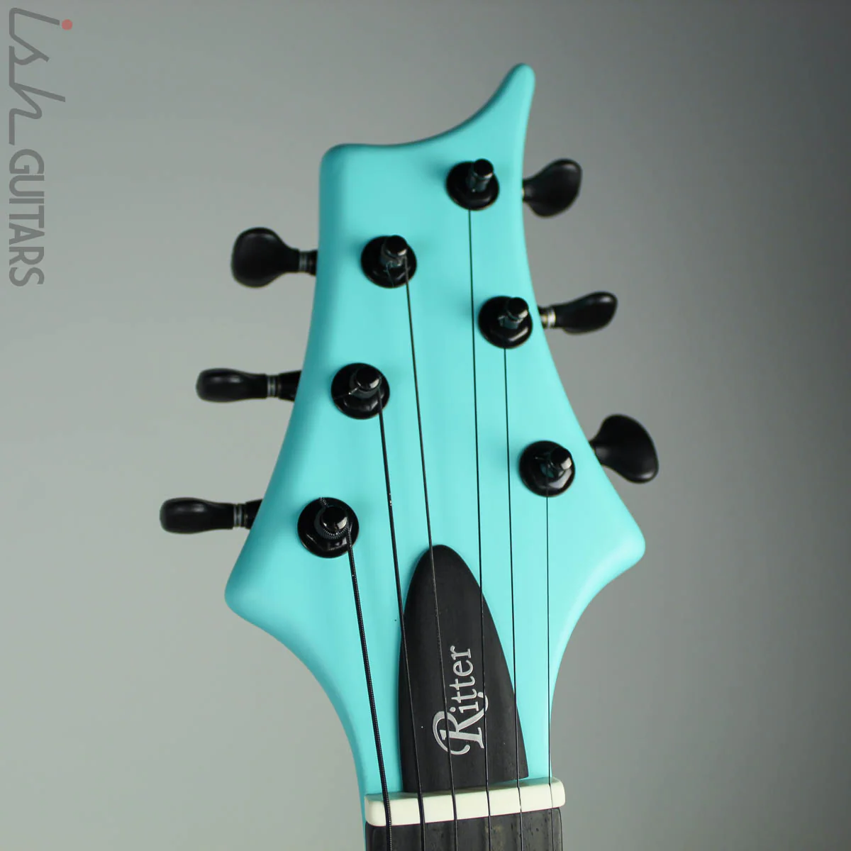 Ritter Porsch Singlecut Electric Guitar Harrods Bittermint Blue NAMM 2020 - Image 5