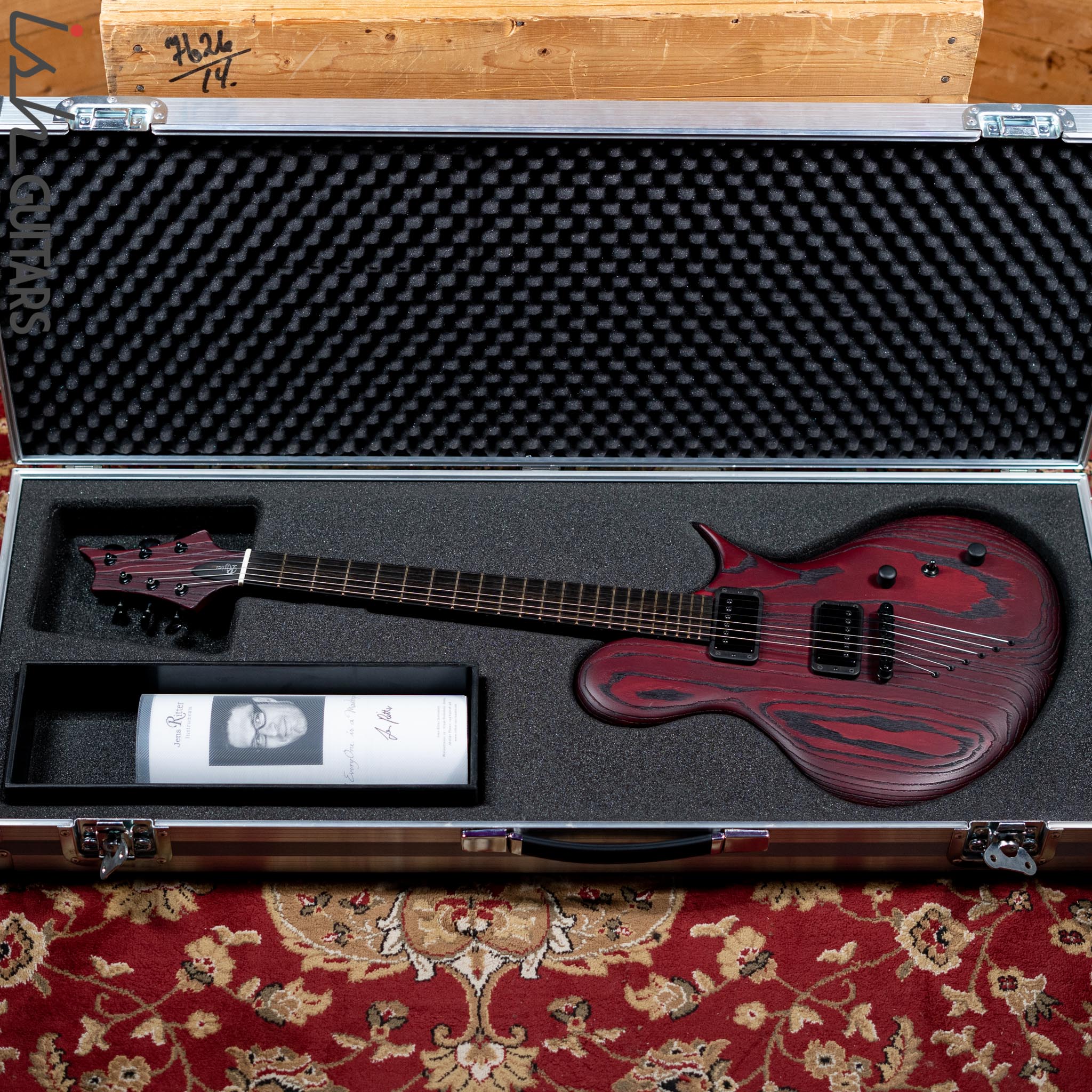 2021 Ritter Porsch Sandblasted Red Swamp Ash - Image 13