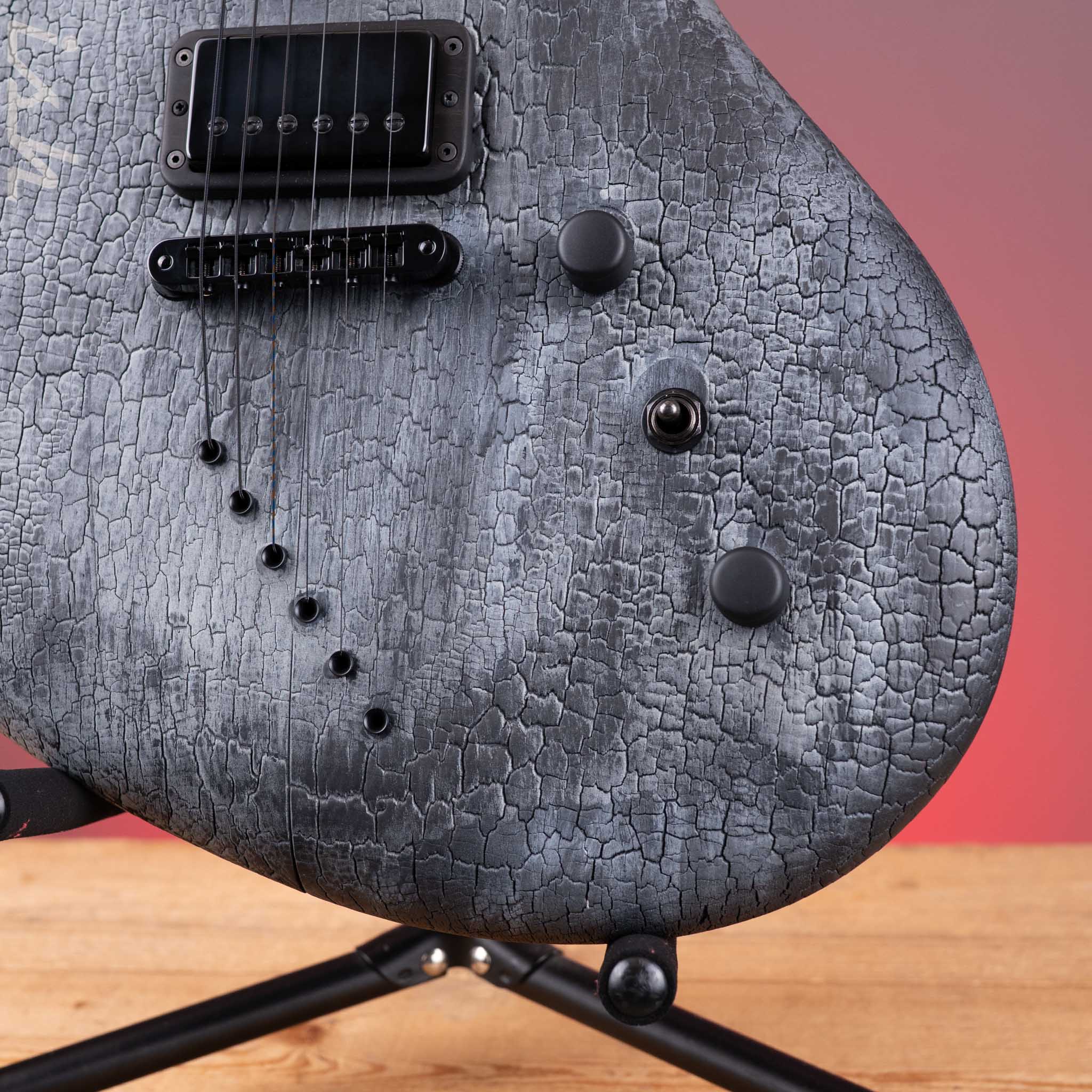 Ritter Porsch “The Volcano Virtuoso” Burnt Charcoal Guitar - Image 5