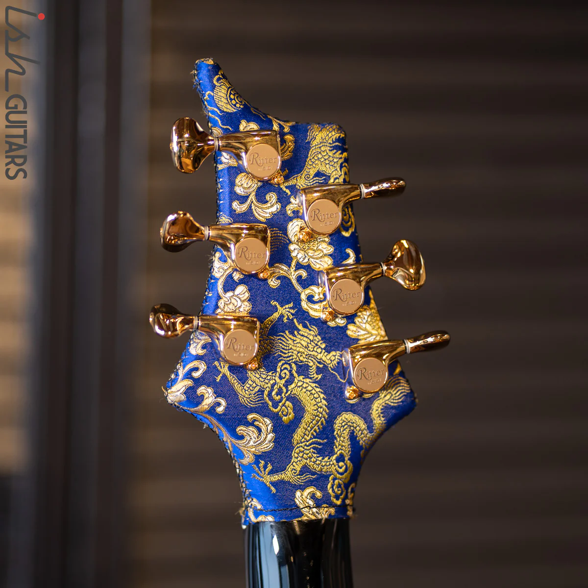 Ritter Princess Isabella Blue Dragon #6 of 25 Fabric Guitar - Image 17