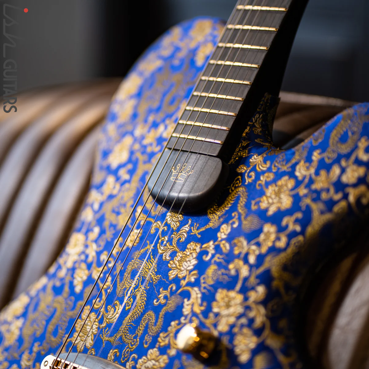 Ritter Princess Isabella Blue Dragon #6 of 25 Fabric Guitar - Image 8