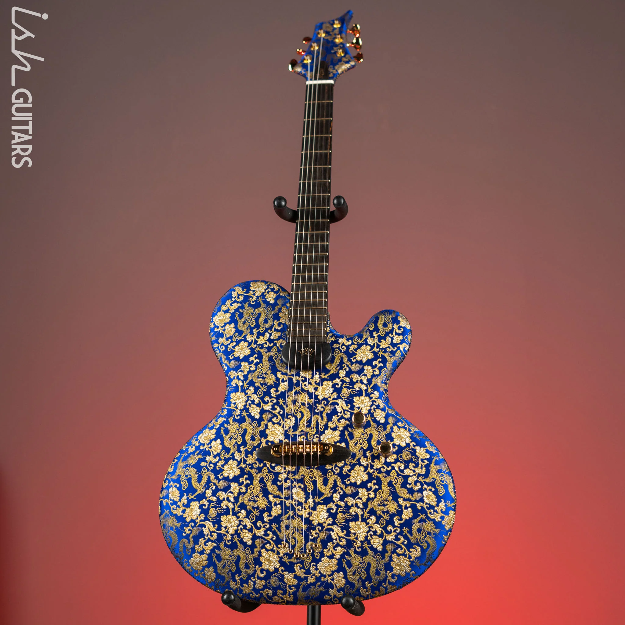 2017 Ritter Princess Isabella Blue Dragon #6 of 25 Fabric Guitar - Image 2