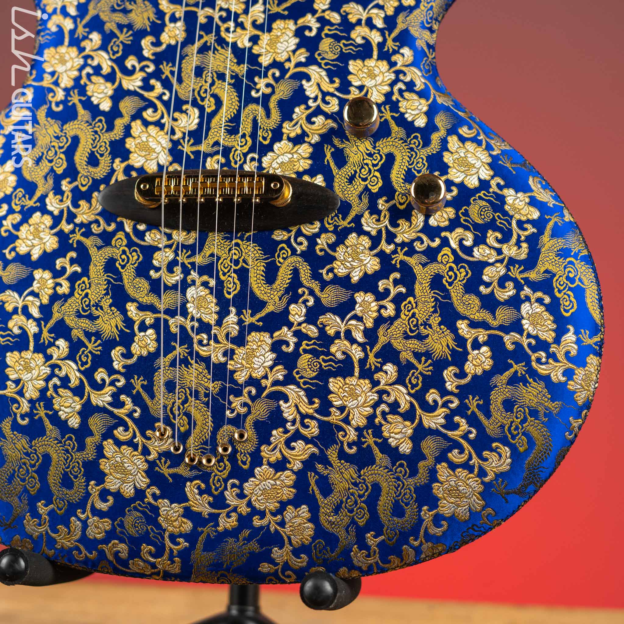 2017 Ritter Princess Isabella Blue Dragon #6 of 25 Fabric Guitar - Image 4