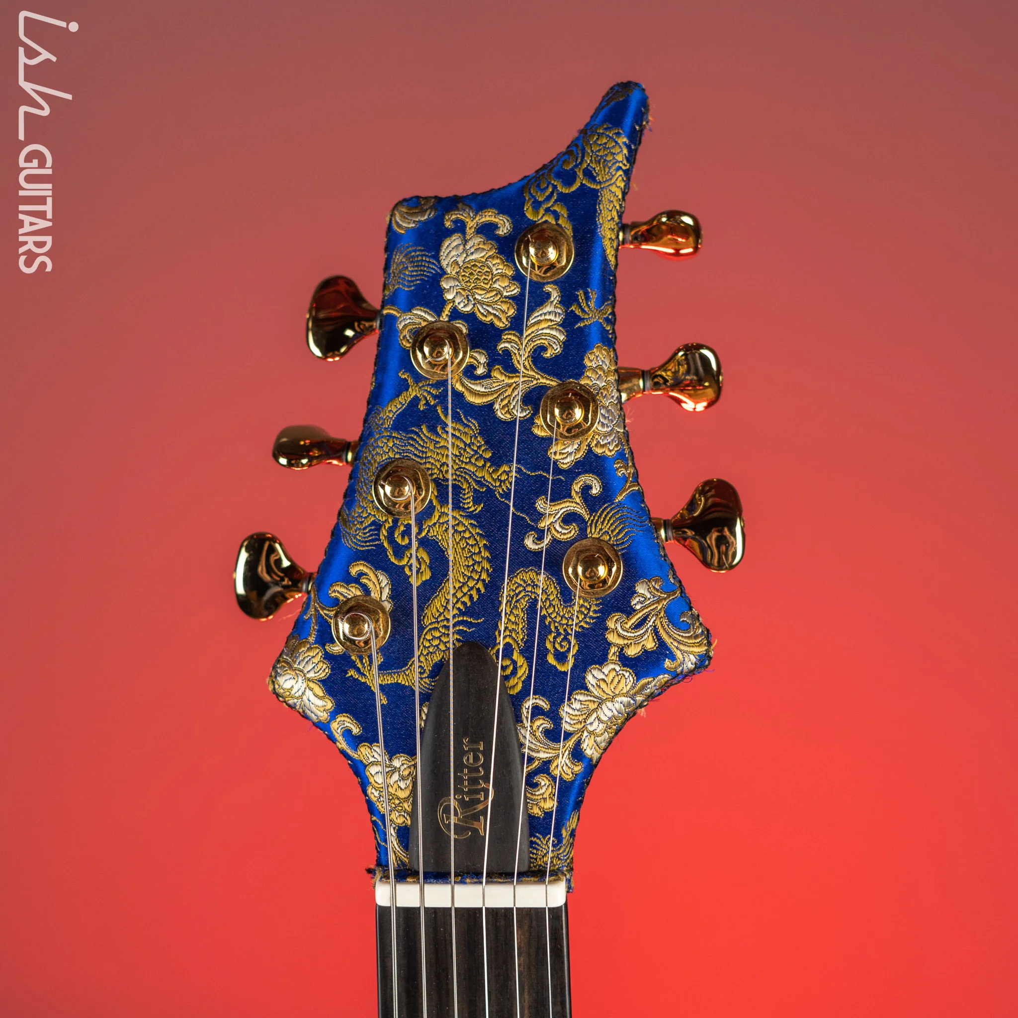 2017 Ritter Princess Isabella Blue Dragon #6 of 25 Fabric Guitar - Image 5