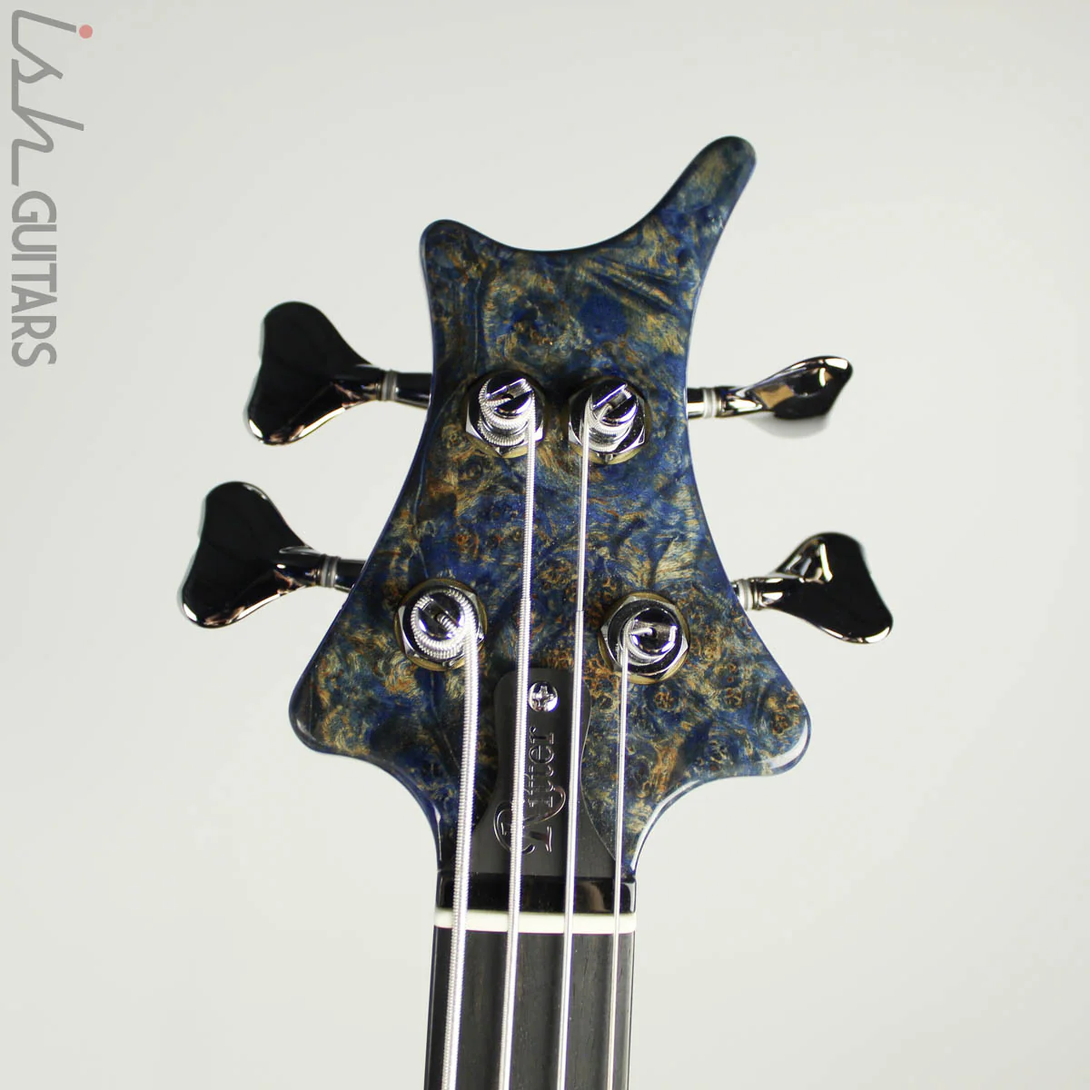 Ritter R8 Singlecut Bass Guitar Solid Maple Burl - Image 6