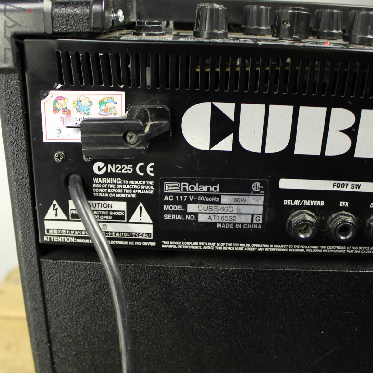 2005 Roland Cube 60 1x12 Combo Amp - Image 12