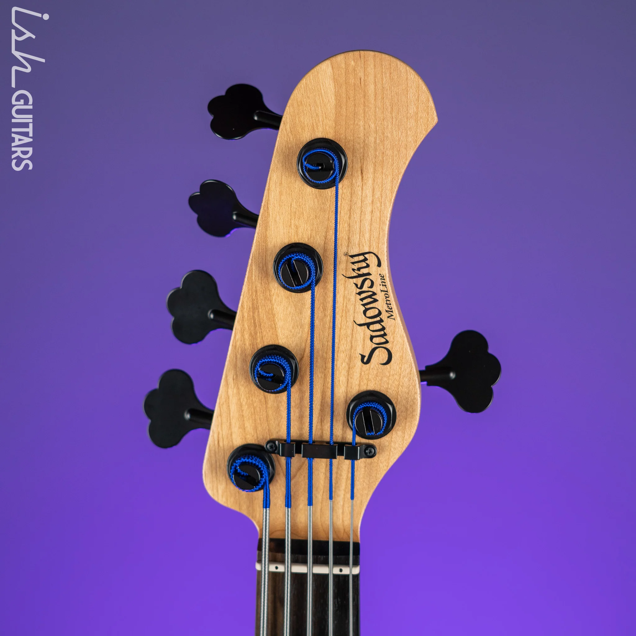Sadowsky Metroline Special Edition 24 Fret 5-String Modern Bass Claro Walnut - Image 5
