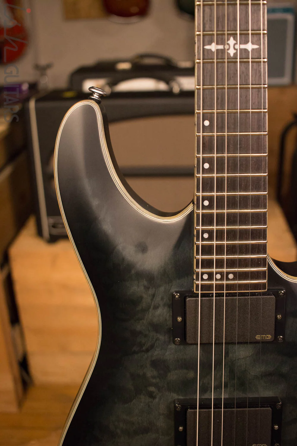 Schecter C1 Platinum Electric Guitar EMG Pickups - Image 4