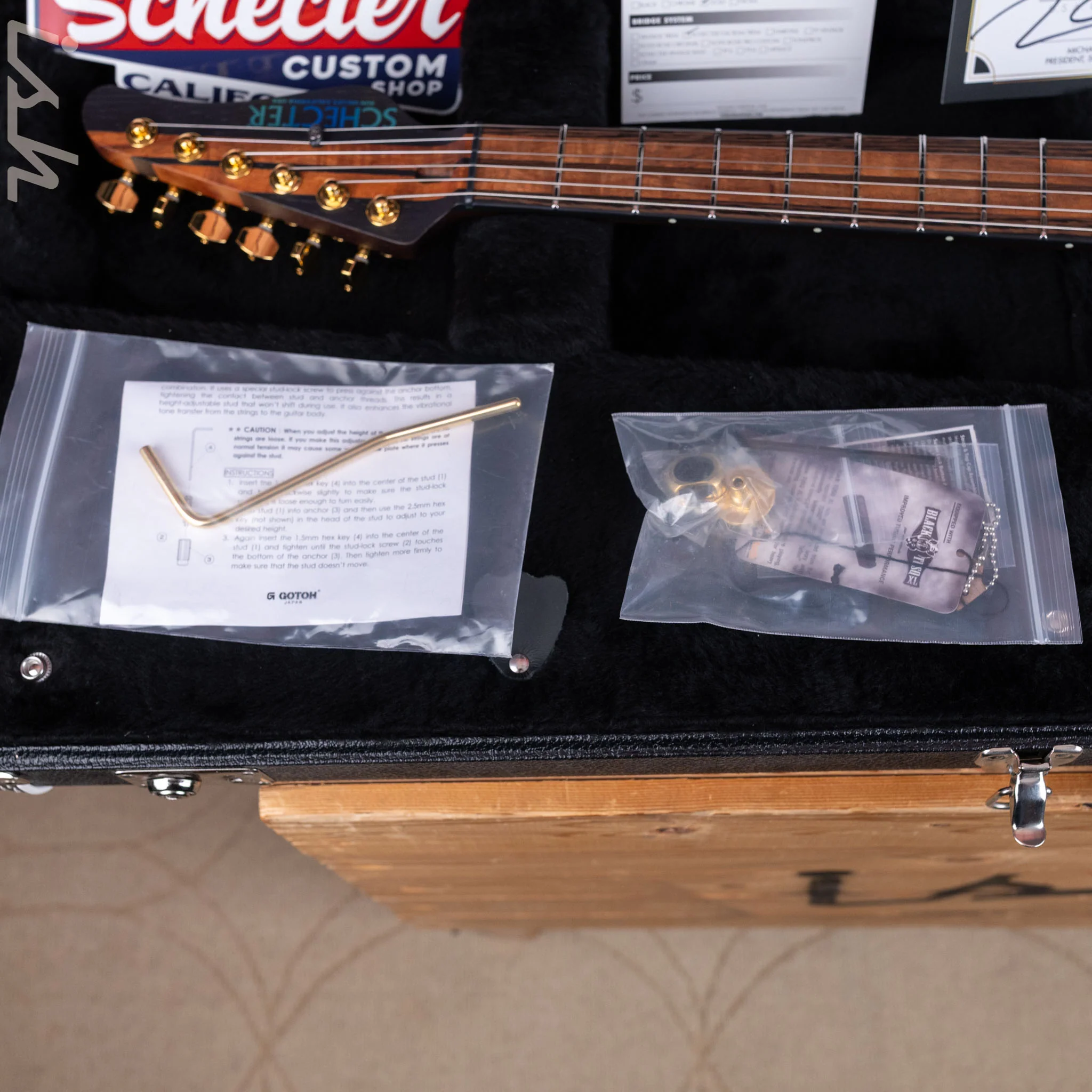 2023 Schecter Custom Shop Sunset Custom II Hybrid Natural Gloss - Image 15