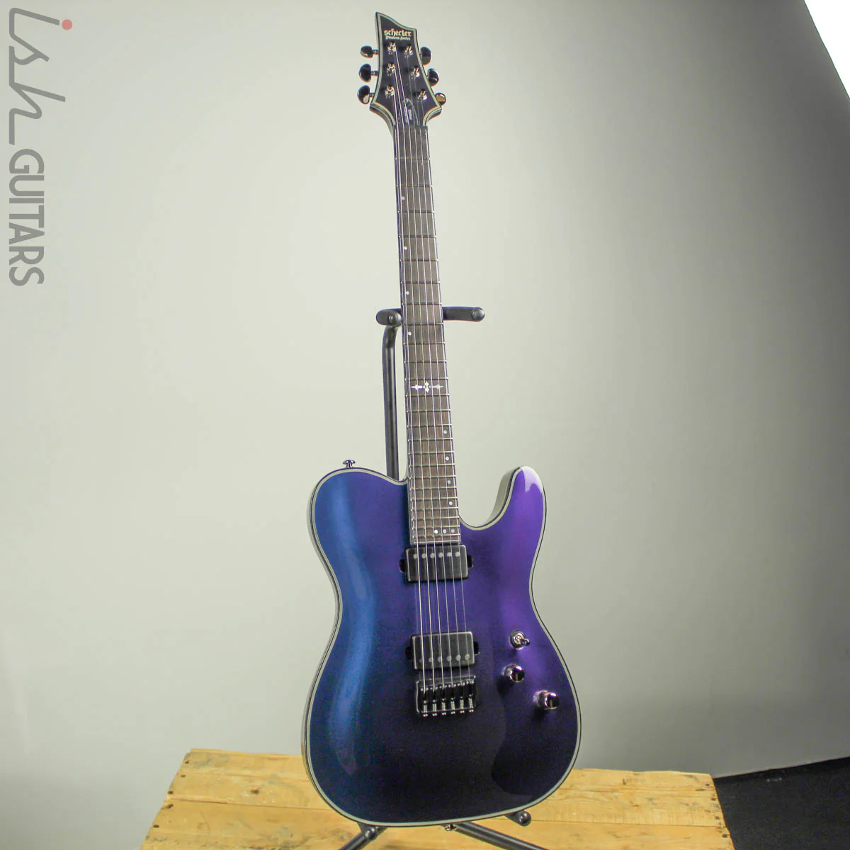 2018 Schecter Hellraiser Hybrid PT Ultra Violet - Image 2