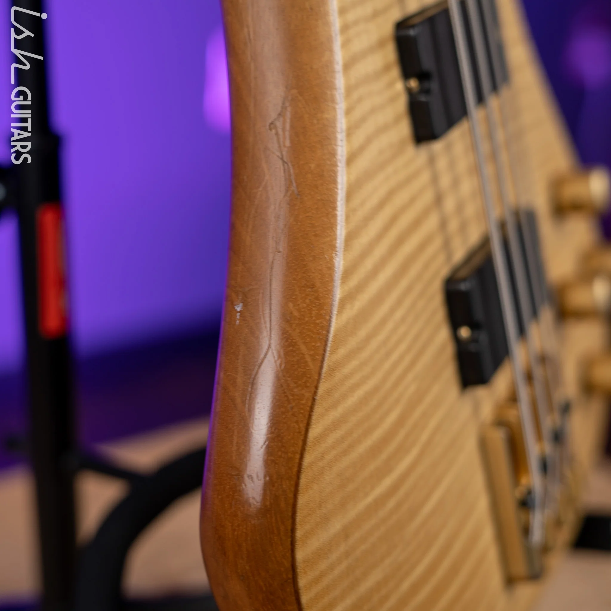 2006 Schecter Stiletto Custom 4 Bass Natural - Image 9