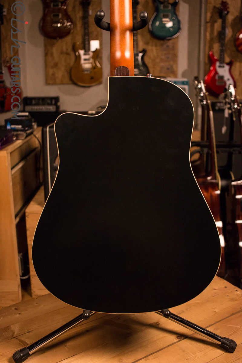 Seagull Entourage CW Black GT QI Acoustic Electric Guitar - Image 7