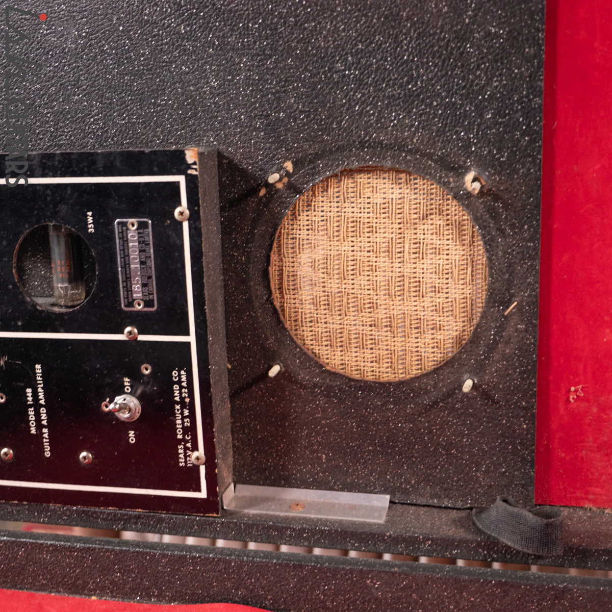 1960s Sears Silvertone Model 1448 Guitar and Amplifier Case - Image 4