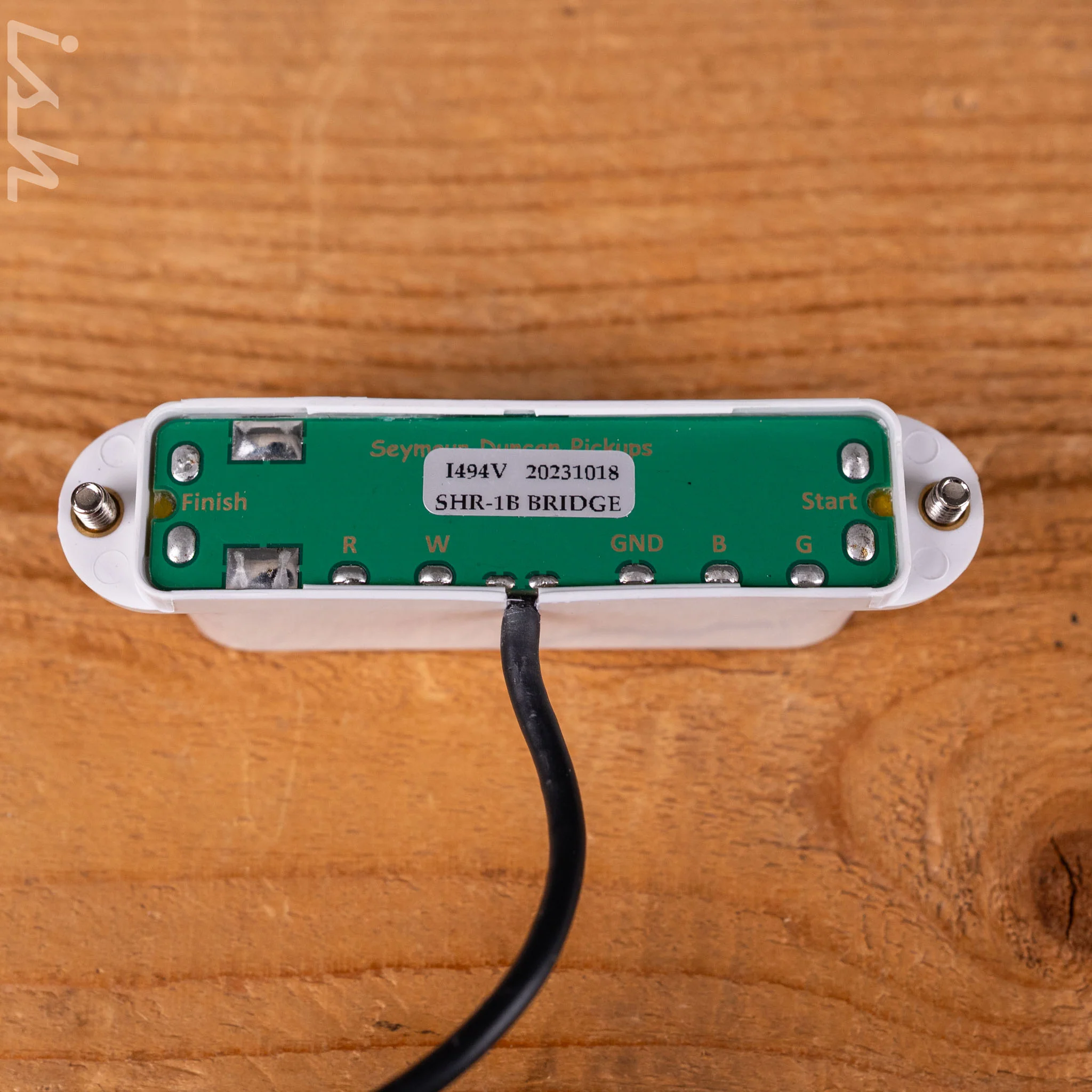 Seymour Duncan Hot Rails for Strat Bridge White - Image 4