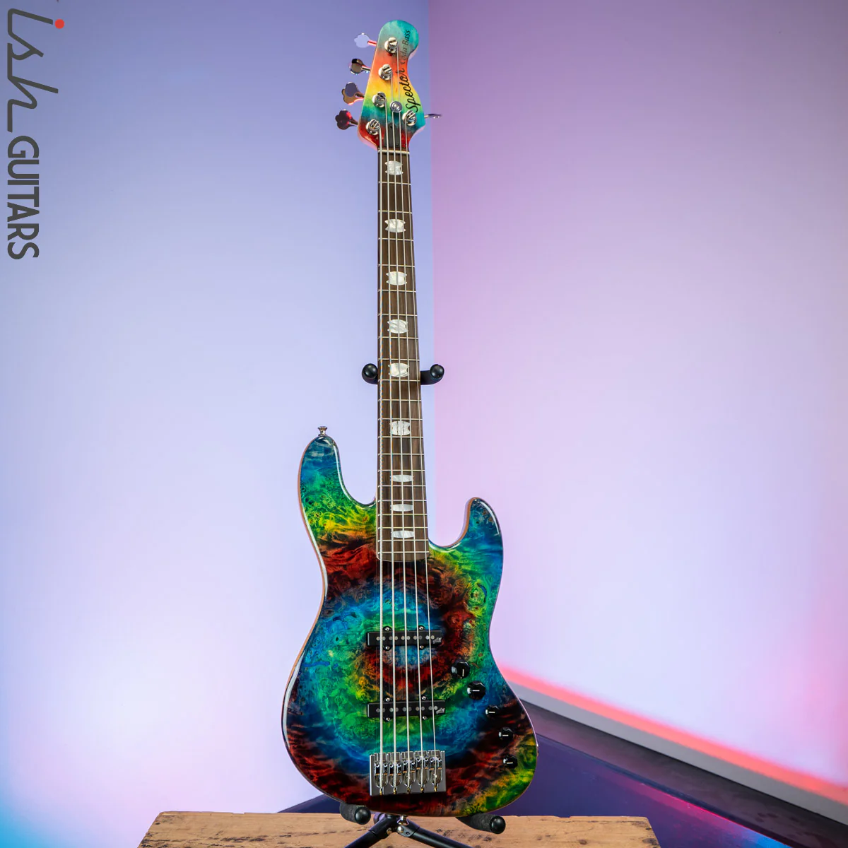 Spector Coda 5 Rainbow Tie Dye Swirl - Image 2