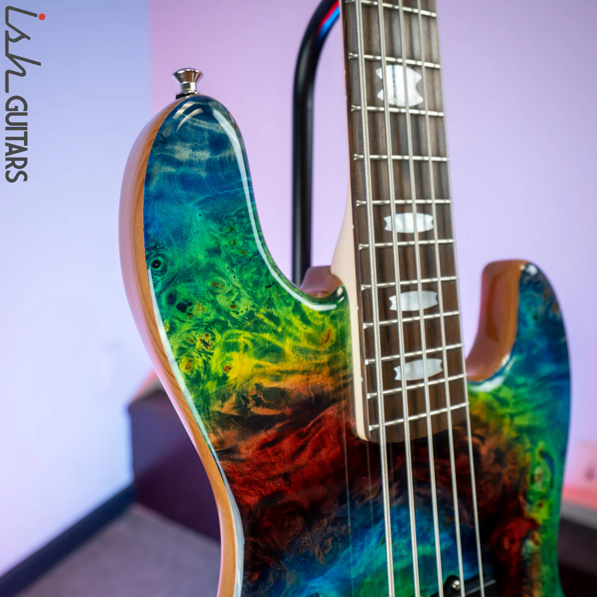 Spector Coda 5 Rainbow Tie Dye Swirl - Image 7