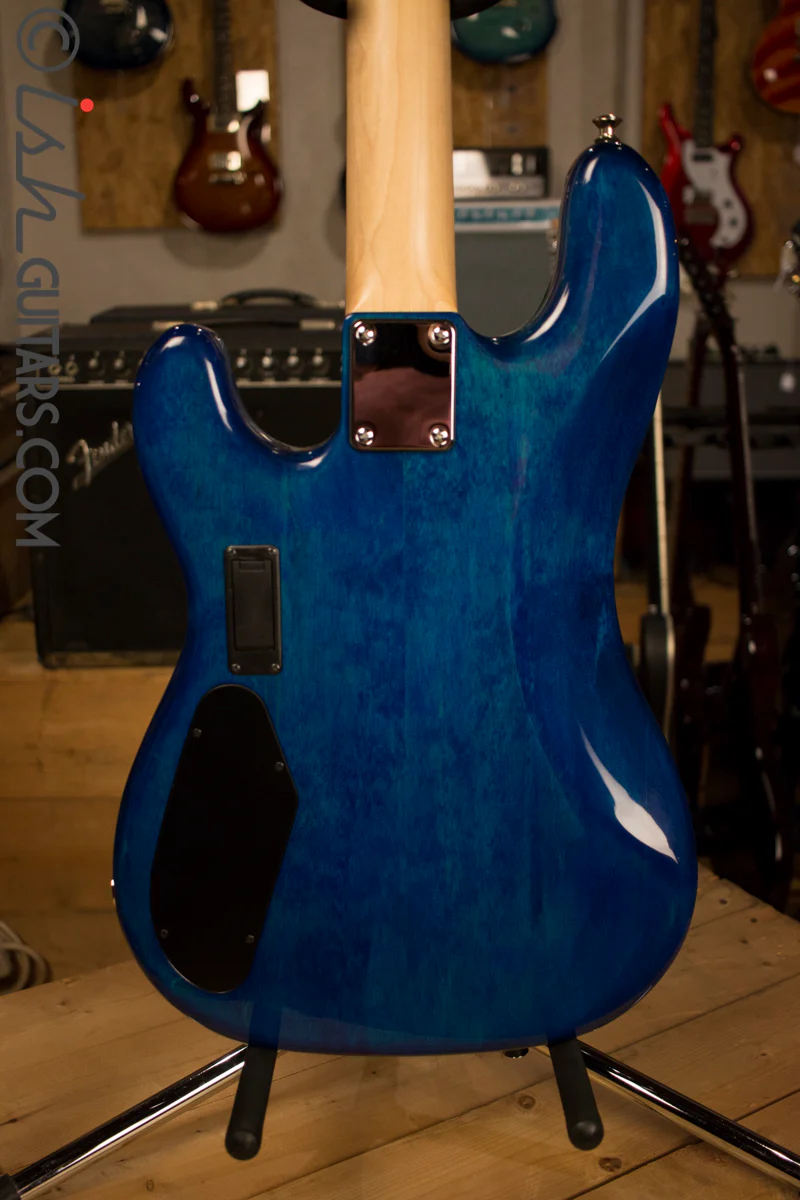USA Spector Coda Deluxe P Precision Bass Bahama Blue Quilted Maple - Image 7