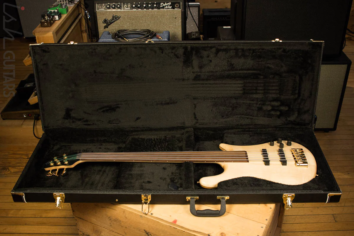 Spector Custom Euro LX5 Fretless Bass Natural - Image 10