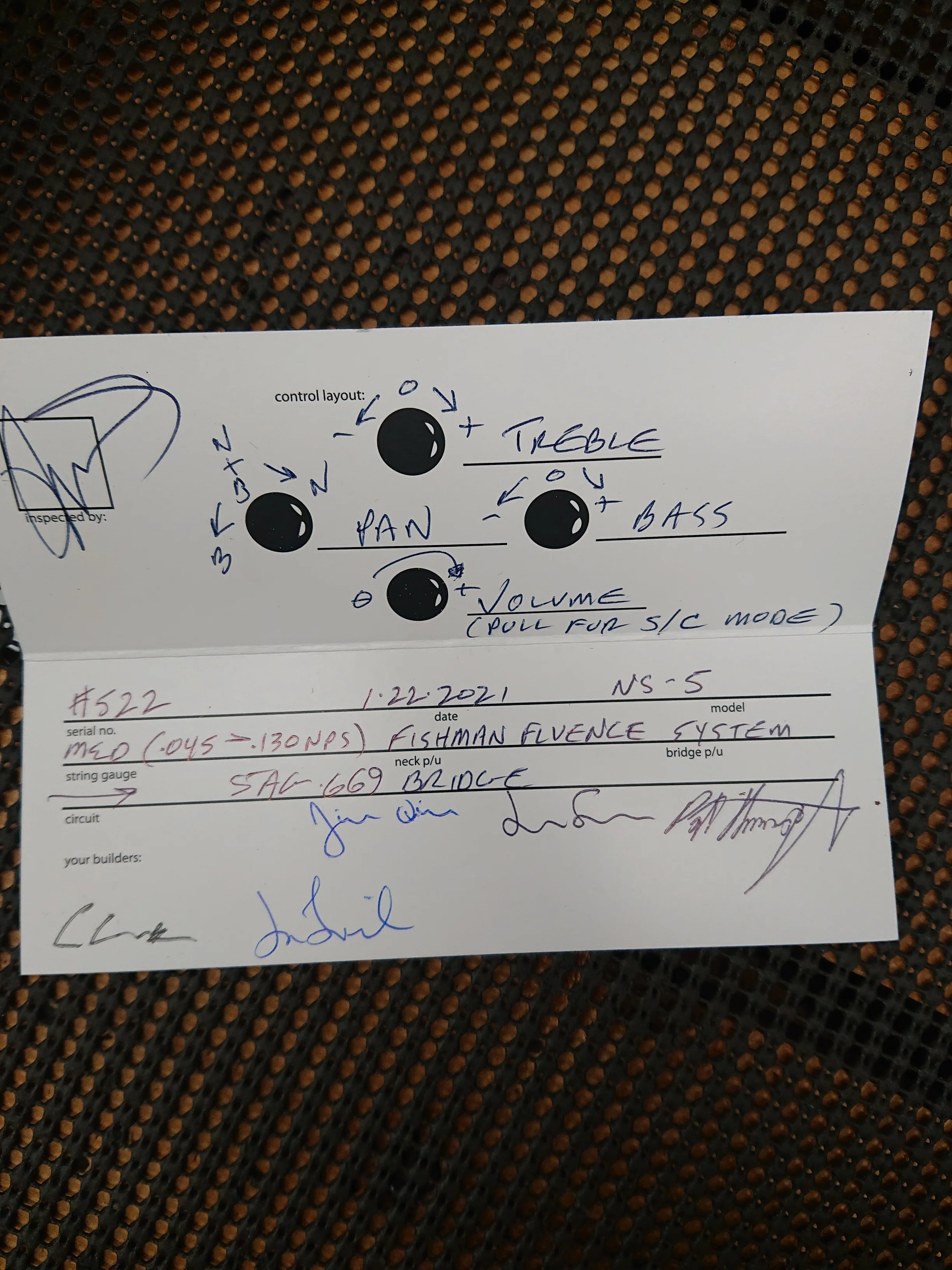 Spector Custom NS-5 Ziricote - Image 19