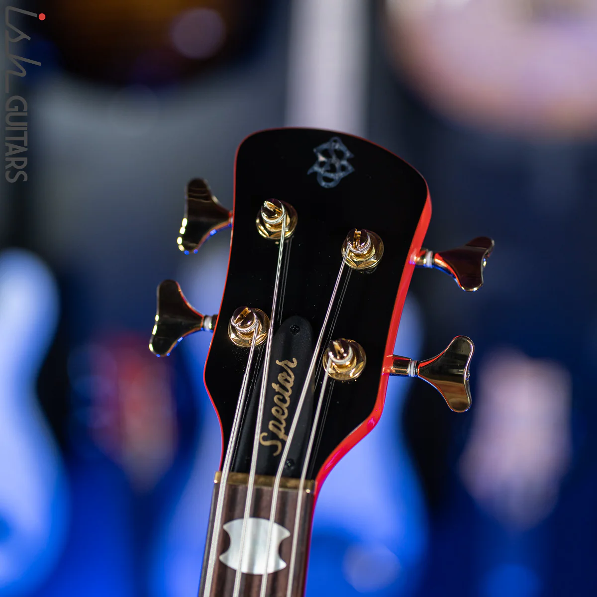 Spector Euro 4 Classic Red Gloss Bass Guitar Demo - Image 6